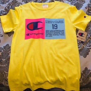 Yellow Champion Shirt